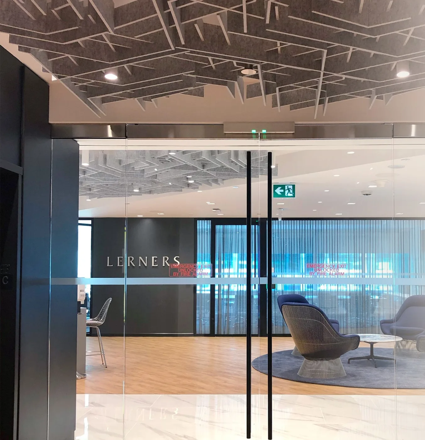 Reception area inside Lerners LLP